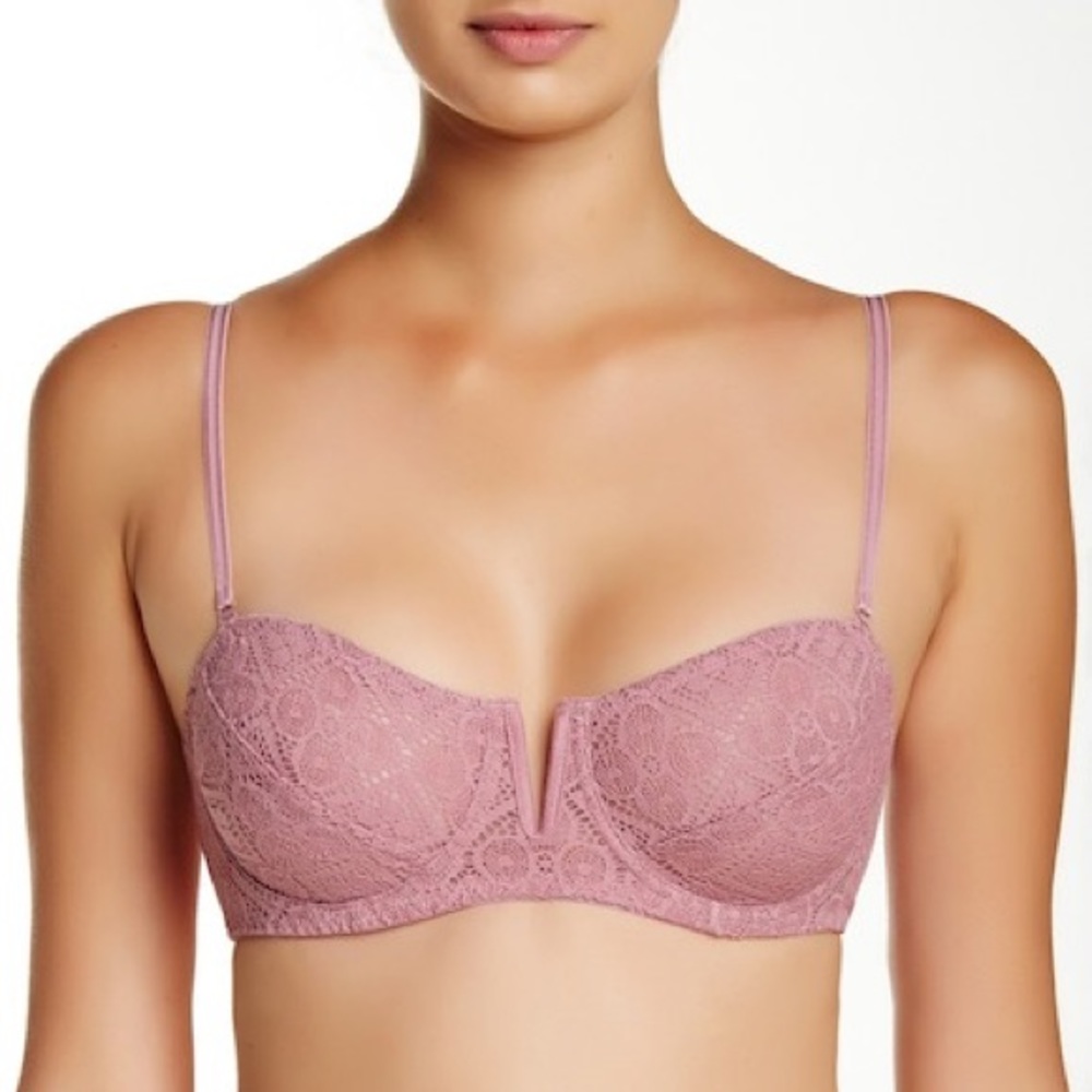 Free People • Crochet V-Wire Bra